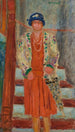 La robe rouge - Pierre Bonnard — vista dell’opera