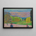 Il giardino pubblico - Pierre Bonnard — quadro incorniciato alla parete
