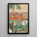 Les toits - Pierre Bonnard — quadro incorniciato alla parete