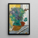 Lilas mauve dans un vase de terre jaune et vert - Pierre Bonnard — quadro incorniciato alla parete