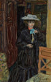 Marthe au chapeau blanc - Pierre Bonnard — vista dell’opera