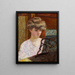 Misia al pianoforte Ritratto di Misia Natanson - Pierre Bonnard — quadro incorniciato alla parete