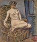Modello in una poltrona - Pierre Bonnard — vista dell’opera
