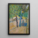 Personnage sous un arbre - Pierre Bonnard — quadro incorniciato alla parete