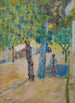 Personnage sous un arbre - Pierre Bonnard — vista dell’opera