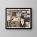 Place Clichy - Pierre Bonnard — quadro incorniciato alla parete