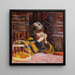 Riflessione - Pierre Bonnard — quadro incorniciato alla parete
