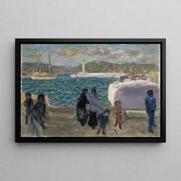 Pierre Bonnard - The Foggy Gulf Ciel De Mistral.webp