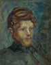 Tête de jeune homme barbu - Pierre Bonnard — vista dell’opera