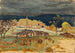 Village ciel d'orage - Pierre Bonnard — vista dell’opera