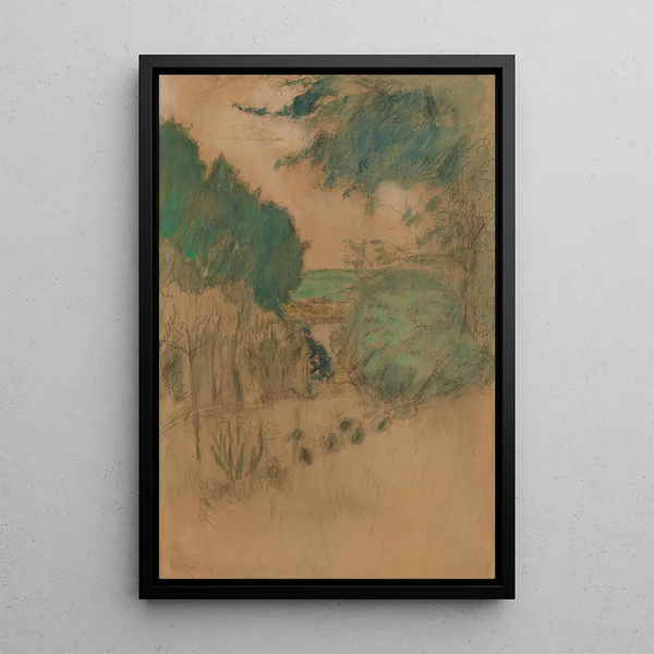 Vue de Vernon - Pierre Bonnard — quadro incorniciato alla parete