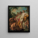 Figures bachiques dans un paysage classique - Pierre Charles Le Mettay — quadro incorniciato alla parete