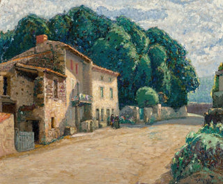 Pierre Gaston Rigaud - La village St Morrillon.webp