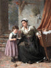 La leçon de lecture - Pierre Jean Edmond Castan — vista dell’opera