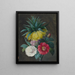 Quattro peonie e una corona imperiale - Pierre-Joseph Redouté — quadro incorniciato alla parete