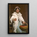 La cueilleuse de cerises - Pierre Louis Bouchard — quadro incorniciato alla parete