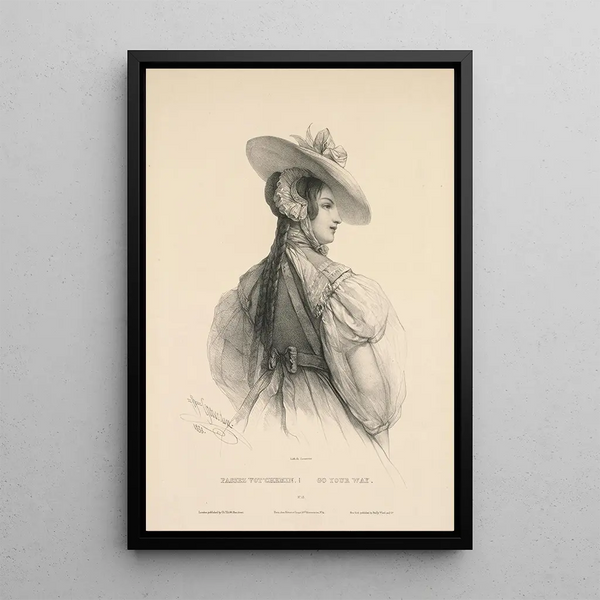 Passez votre chemin - Pierre Louis Henri Grévedon — quadro incorniciato alla parete