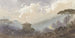 Casa di campagna tra gli alberi in un paesaggio montano - Pierre Luc Charles Ciceri — vista dell’opera