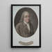 Benjamin Franklin - Pierre Michel Alix — quadro incorniciato alla parete
