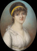 Giovane donna con nastro giallo nei capelli - Pierre Nicolas Violet — vista dell’opera