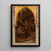 San Francesco Saverio che percorre le strade di Goa per chiamare i bambini e gli schiavi al catechismo - Pierre Paul Léon Glaize — quadro incorniciato alla parete