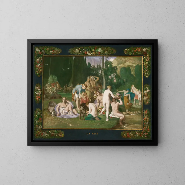 Pace - Pierre Puvis de Chavannes — quadro incorniciato alla parete