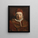 Ritratto del papa Benedetto XIV - Pierre Subleyras — quadro incorniciato alla parete