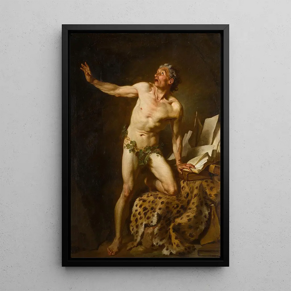 Studio per San Gerolamo - Pierre Subleyras — quadro incorniciato alla parete