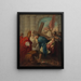 L'imperatore Eraclio che porta la croce - Pierre Subleyras — quadro incorniciato alla parete