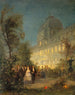 Festa notturna alle Tuileries il 10 giugno 1867 in occasione della visita dei sovrani stranieri all'esposizione universale - Pierre Tétar van Elven — vista dell’opera