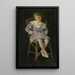 Portrait d'Anthony Eden 1er comte d'Avon 1897-1977 bambino - Pierre Troubetzkoy — quadro incorniciato alla parete