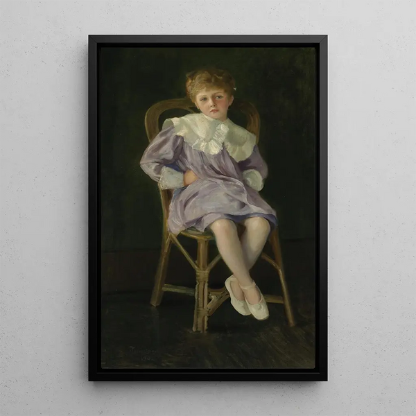 Portrait d'Anthony Eden 1er comte d'Avon 1897-1977 bambino - Pierre Troubetzkoy — quadro incorniciato alla parete
