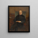 L'avvocato Armand Désiré Auger - Pierre Van Havermaet — quadro incorniciato alla parete