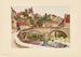 Un vieux pont à Semur - Pierre Vignal — vista dell’opera