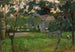 Corte della fattoria a Het Gooi affiancato da giovani alberi - Piet Mondrian — vista dell’opera