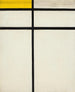 Composition avec double ligne et jaune - Piet Mondrian — vista dell’opera