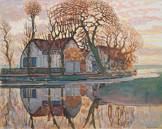 Ferme près de Duivendrecht - Piet Mondrian — vista dell’opera