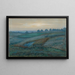 Paesaggio costiero meridionale con palme - Piet Mondrian — quadro incorniciato alla parete