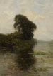 Ferme Landzicht sous un ciel bleu clair - Piet Mondrian — vista dell’opera