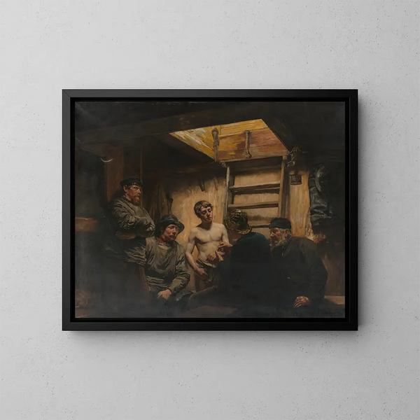 Il Sigillo del Marinaio - Piet Verhaert — quadro incorniciato alla parete