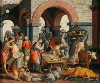 Pieter Aertsen - Christ Driving the MoneyChangers from the Temple.webp