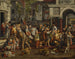 Le opere di misericordia cristiana - Pieter Aertsen — vista dell’opera