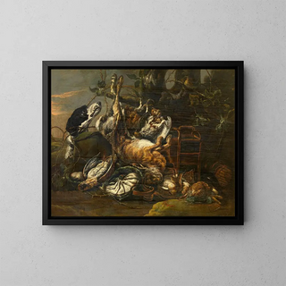 Nature morte - Pieter Boel — quadro incorniciato alla parete