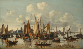 Pieter Bout - The visit of William III of Orange to Dordrecht in 1672.webp