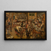 L'avvocato del villaggio - Pieter Brueghel III — quadro incorniciato alla parete