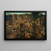 Una fiera di paese - Pieter Brueghel il Giovane — quadro incorniciato alla parete