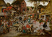 Kermesse de Saint-Georges - Pieter Brueghel il Giovane — vista dell’opera