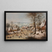 La trappe aux oiseaux - Pieter Brueghel le Jeune — quadro incorniciato alla parete