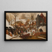 L'Adorazione dei Magi - Pieter Brueghel il Giovane — quadro incorniciato alla parete