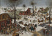 Il censimento a Betlemme d'après Pieter Brueghel l'Ancien - Pieter Brueghel il Giovane — vista dell’opera